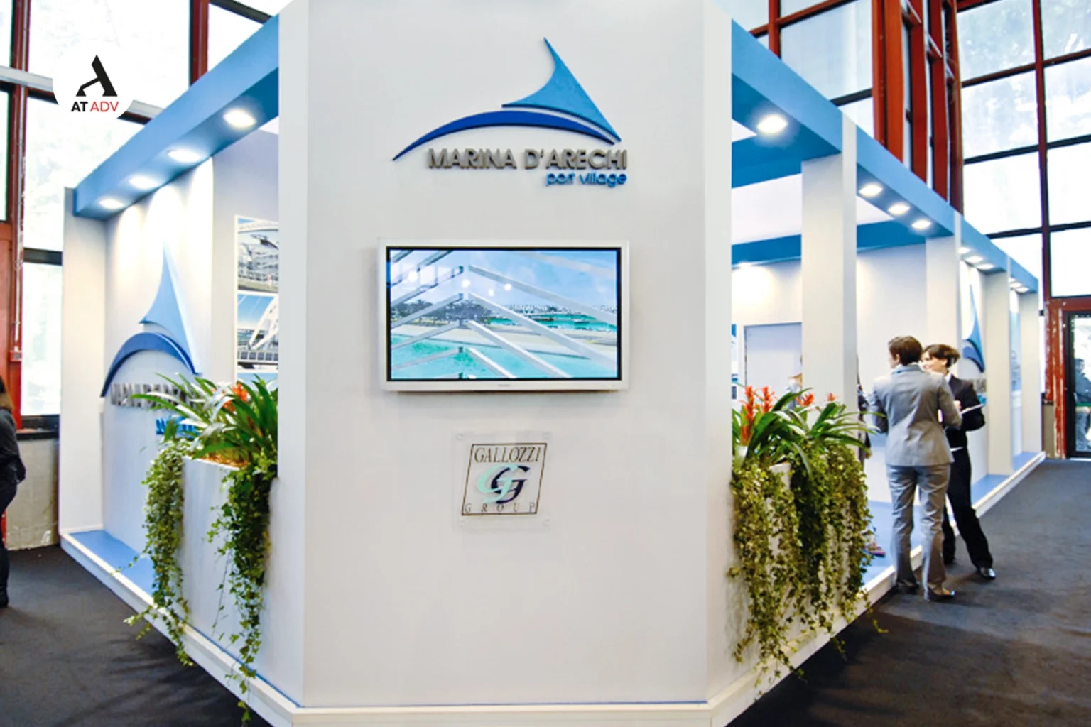 Allestimento Stand Marina di Arechi Salerno/Napoli - AT ADV