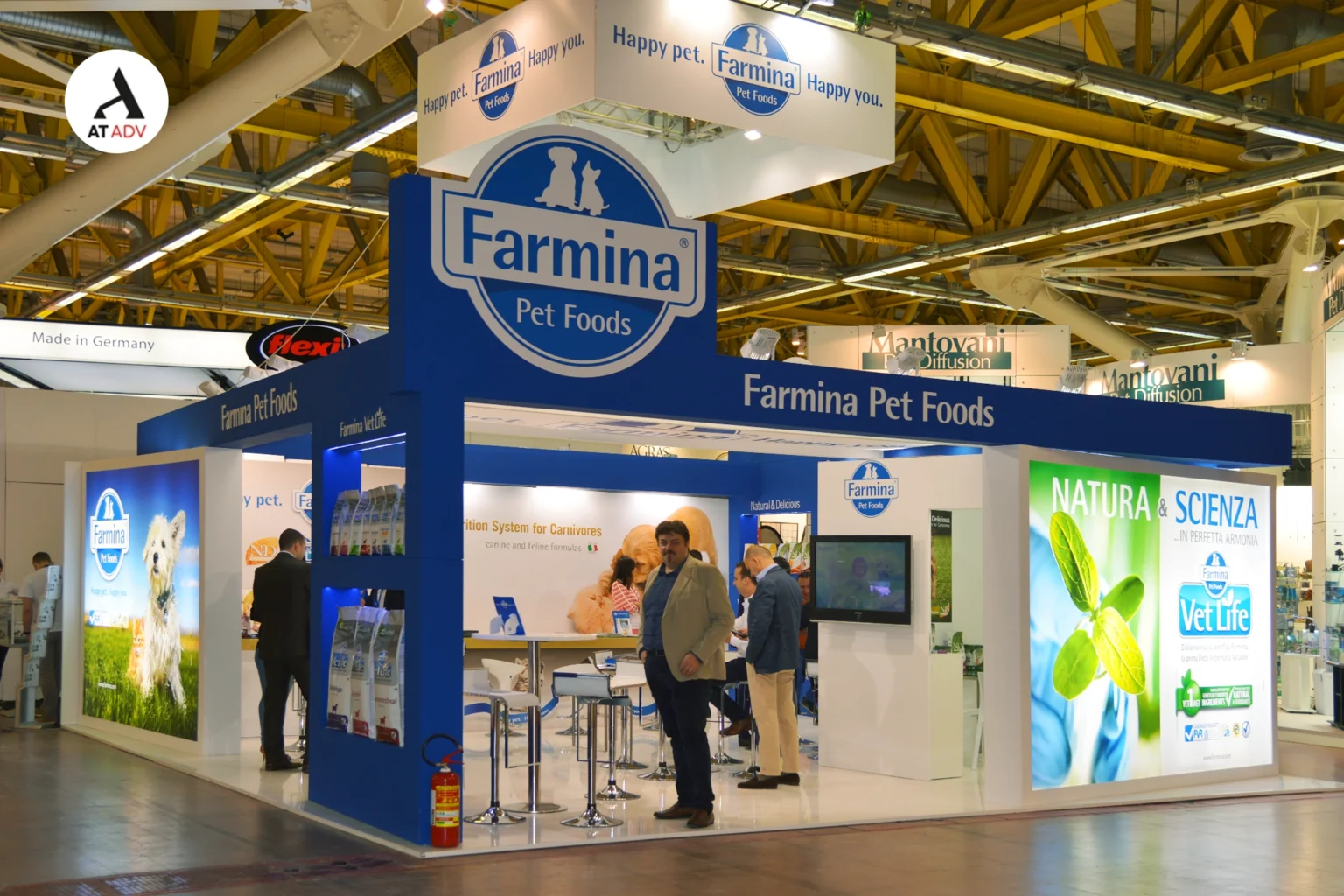 Allestimento Stand Farmina - AT ADV