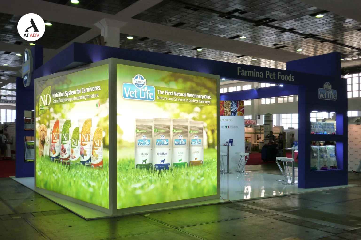 Allestimento Stand Farmina - AT ADV