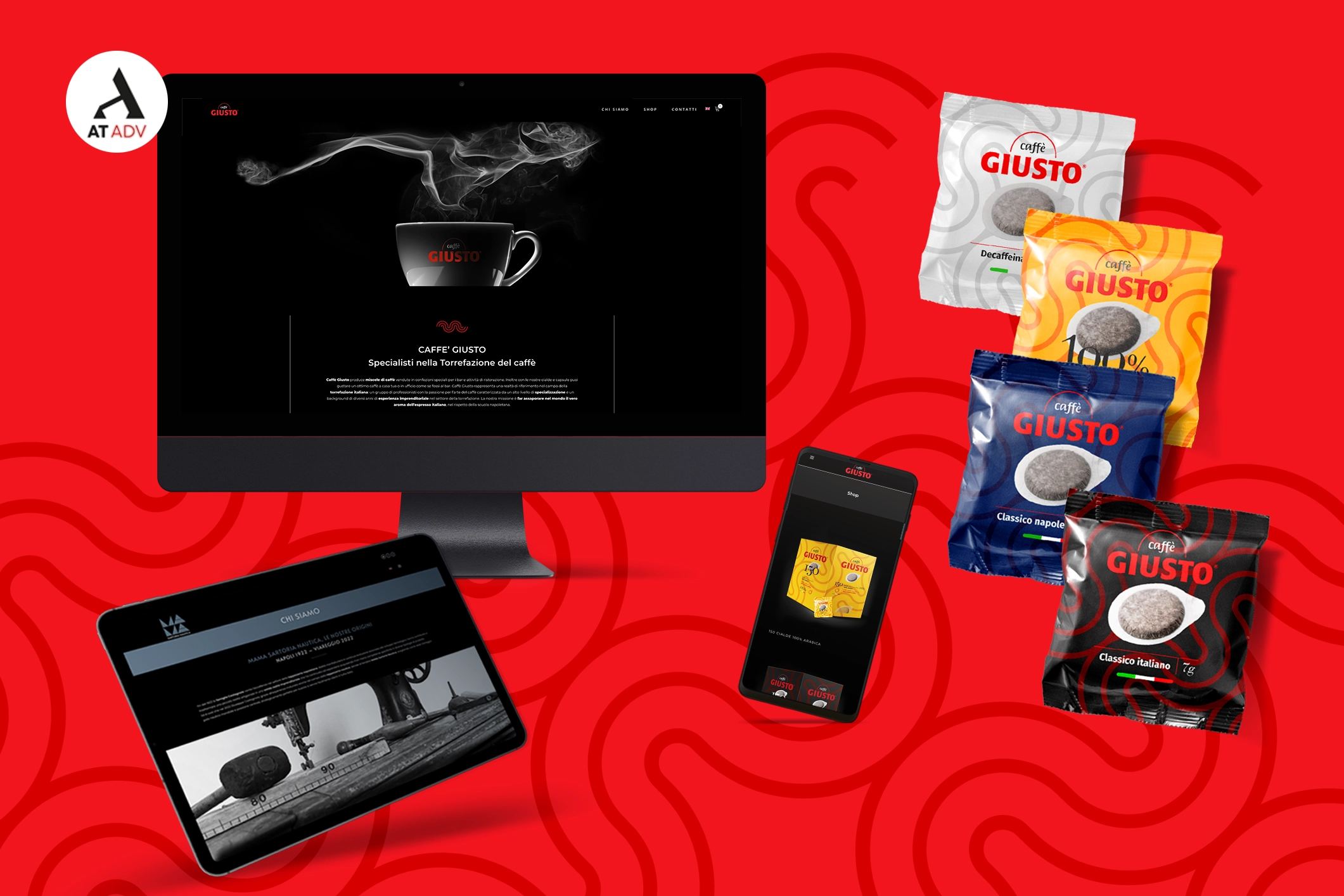 Realizzazione sito-web-caffègiusto-atadv-napoli